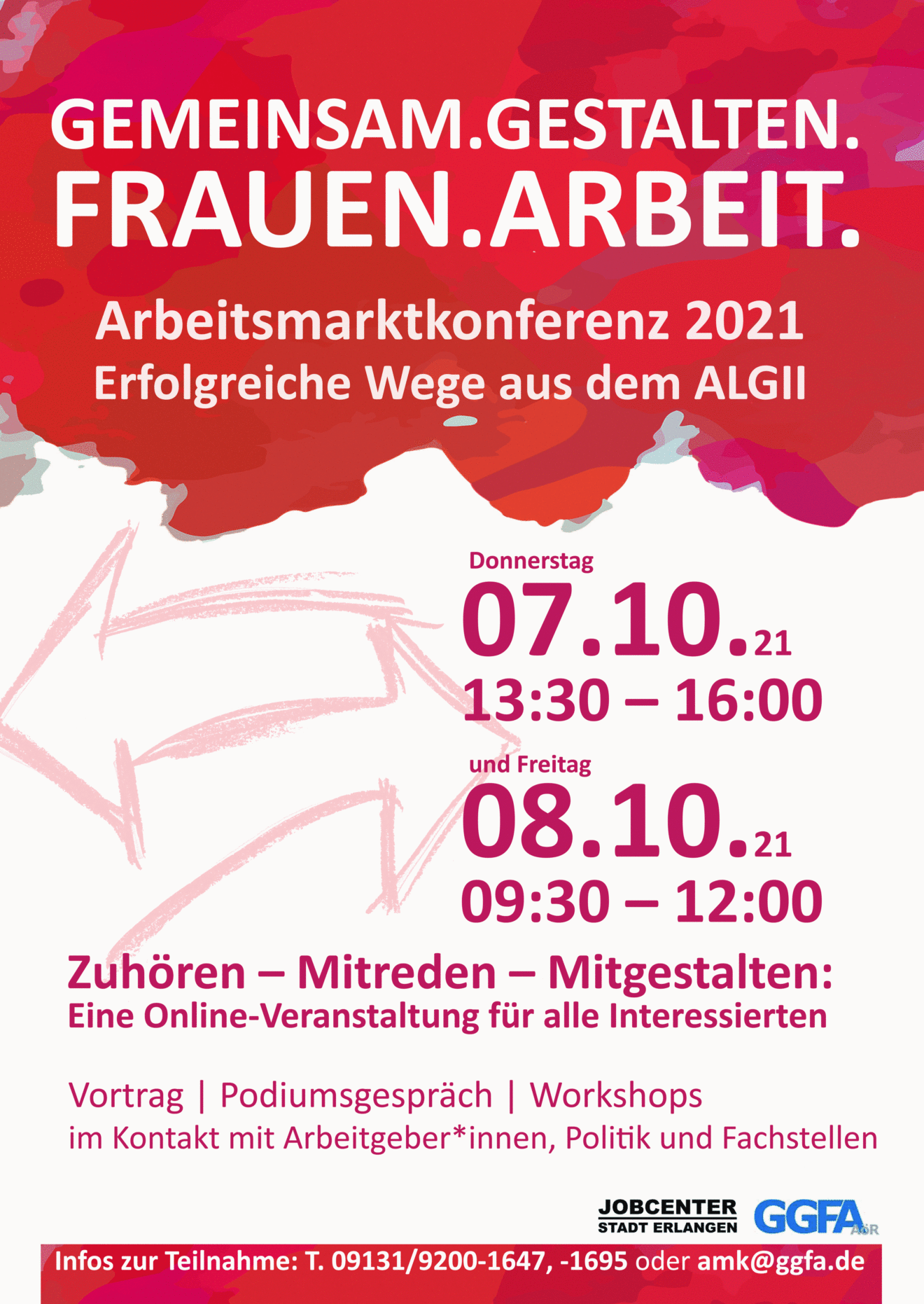 Plakat Arbeitsmarktkonferenz
