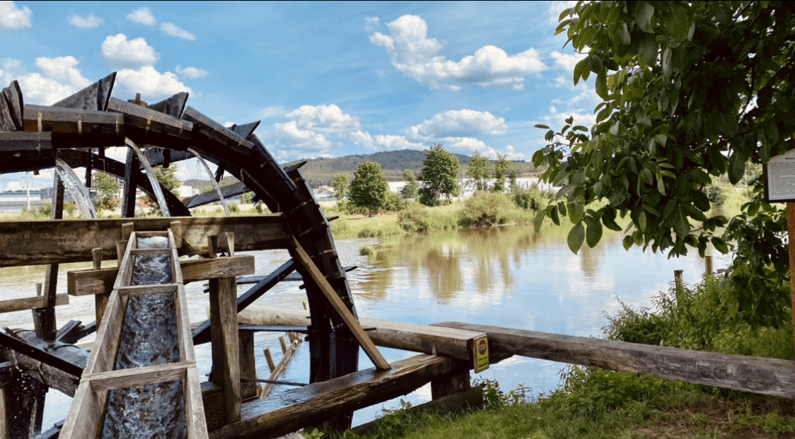 Wasserrad bei Oberndorf / Möhrendorf