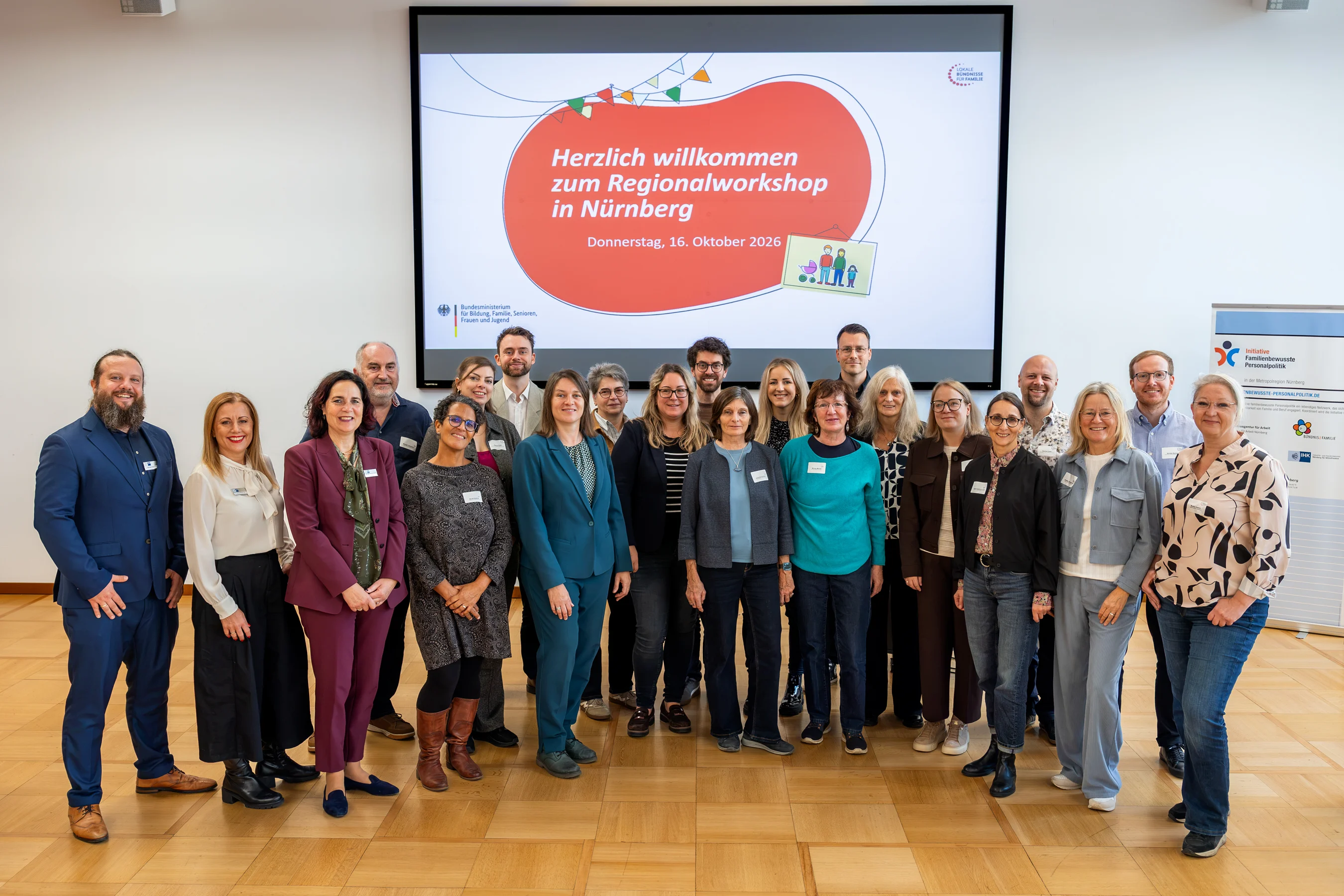 Regionalworkshop der Bundesinitiative Lokale Bündnisse für Familien in Nürnberg